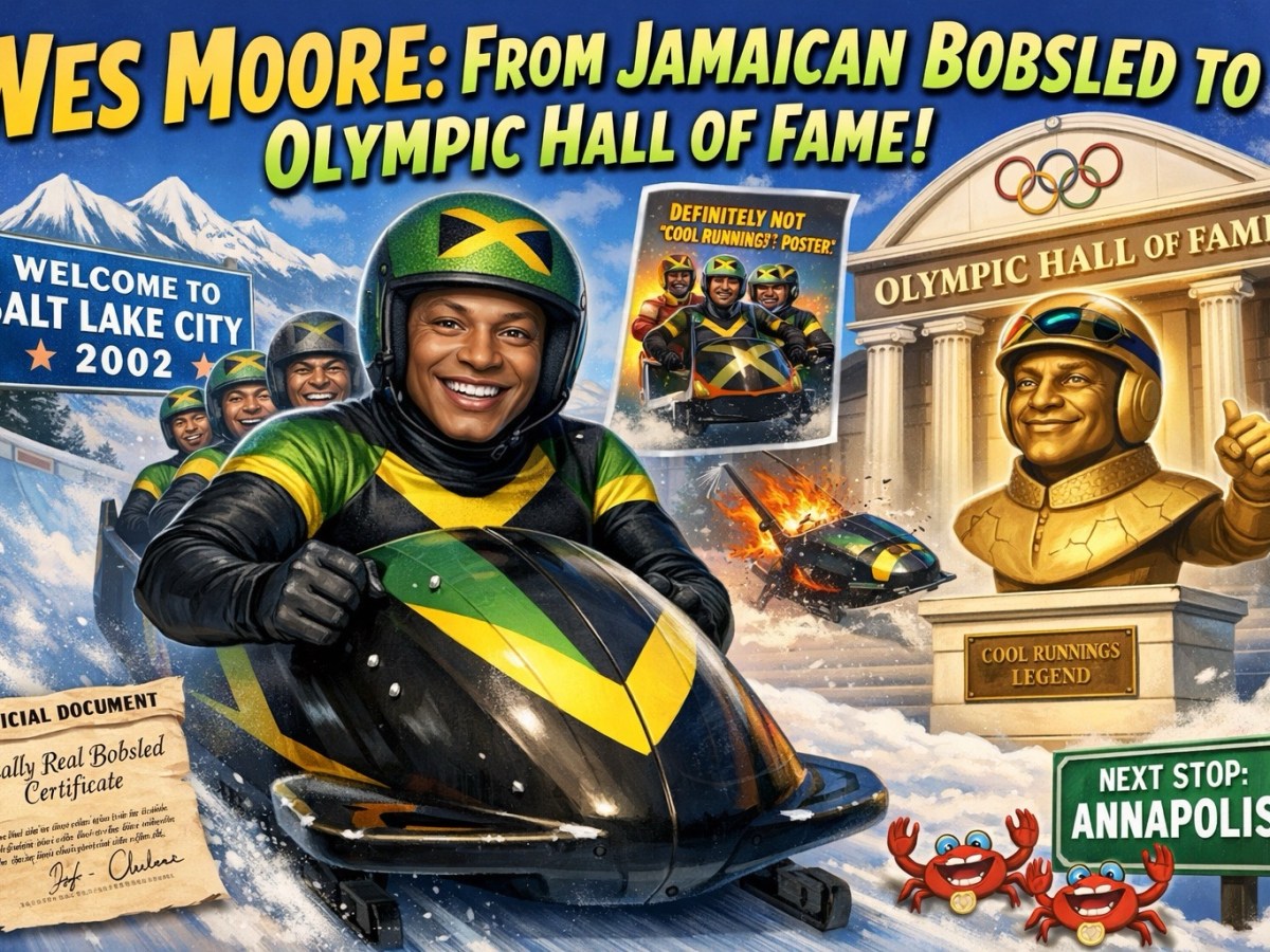 Governor Wes Moore Recalls Glory Days With Jamaican Bobsled Team, Prepares for Olympic Hall of Fame Induction