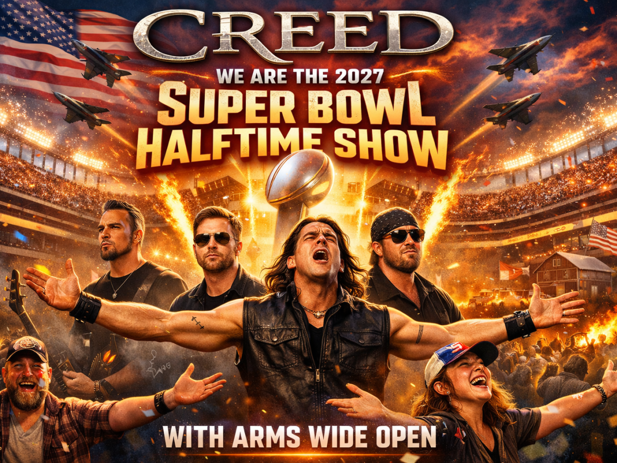 Creed Announces They Will Be the 2027 Super Bowl Halftime Show, NFL Learns About It on Social Media